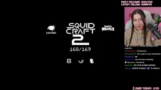 SQUIDCRAFT DAY 2! -Hannahxxrose Vod