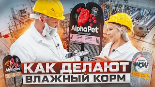 Экскурсия на завод AlphaPet | Какое мясо в корме? | Как делают влажный корм AlphaPet и WoW