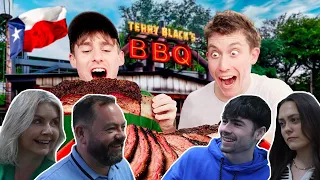 BRITISH FAMILY REACTS | Brits Try Real Texas BBQ For The First Time!