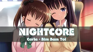 [Nightcore] Carla - Bim Bam Toi (Junior Eurovision 2019)