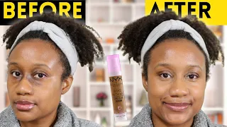 THIS ERASES DARK CIRCLES!? |  NYX Bare With Me Concealer Serum Review