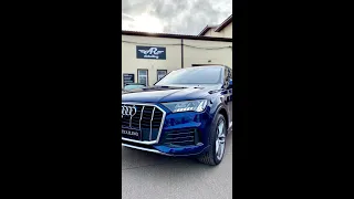 Audi Q7 😎 Надели доспехи из антигравийной пленки, забронировали лобовое стекло и защитили салон!