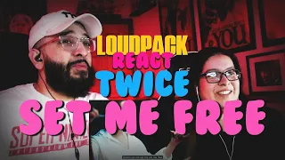 TWICE "SET ME FREE" (FIRST TIME REACTION!) #KPOPREACTION #TWICEREACTION