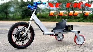 Chế Xe Điện 3 Bánh Drift - v2