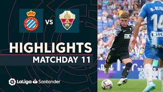 Highlights RCD Espanyol vs Elche CF (2-2)