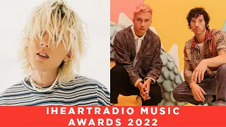 Machine Gun Kelly, Twenty One Pilots & Måneskin Nominated For iHeartRadio Music Awards | News