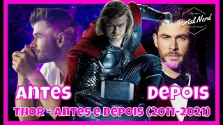 ✅ Thor (2011)🔸️Como está o elenco do Filme 10 ANOS DEPOIS?