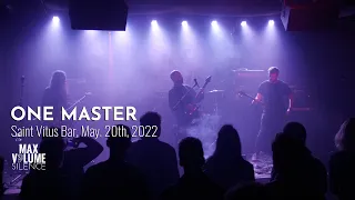 ONE MASTER live at Saint Vitus Bar, May 20th, 2022 (FULL SET)