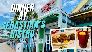 Disney World Dinner Review | Sebastians Bistro #disney #restaurant