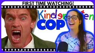 *KINDERGARTEN COP* peak comedy Arnie!♡😂 MOVIE REACTION FIRST TIME WATCHING! ♡