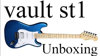 Vault ST1 Strat Style Electric Guitar unboxing video