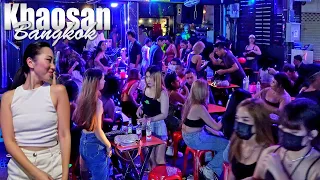 Khaosan Road - Bangkok Nightlife 2022