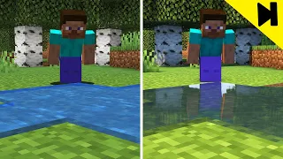 Qué Pasaría si Minecraft Tuviera AGUA REALISTA?