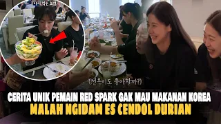 Momen Menghibur Red Spark Di Indonesia! Sampai Lupa Masakan Korea, Malah Ngidam Es Cendol Durian