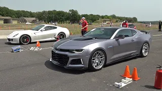 Chevrolet Camaro SS SlyStyle Performance vs Ferrari 599 GTB Fiorano