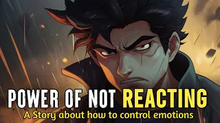 Power of Not Reacting - How to control your Emotions || Motivational Story in English