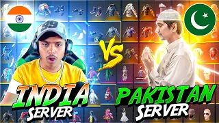 India Vs Pakistan Server Id 😱 Collection Battle Angry Brother Challenge Me😨 - Garena Free Fire