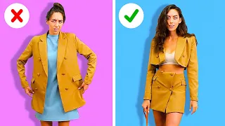 HOW TO TURN YOUR OLD CLOTHES INTO SOMETHING NEW WITH ONE CUT