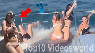 Idiots In Boats Caught On Camera!