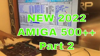New Amiga 500++ build 2022 Part 2 (Hardware Upgrades)