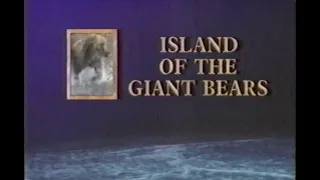 90s PBS Island of the Giant Bears National Geographic promo 1994