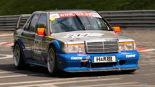 race-media.tv Onboard Classix: Mercedes Benz 190 Evo II VLN 5.Lauf 2008 Nürburgring Nordschleife