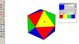 Making an Icosahedron in Google SketchUp