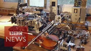 The robot that can play the violin - BBC CLick