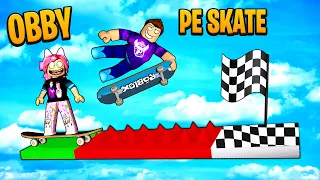 OBBY cu SKATE sau BICICLETA ? FOARTE GREU !