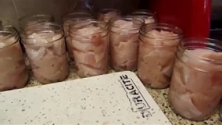 SUPER SIMPLE CANNING CHICKEN RAW