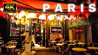 Paris France, Night Walking Tour - November 9, 2022 - 4K60 fps