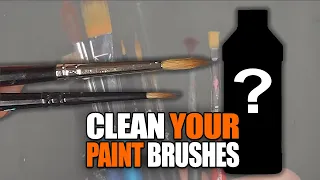 Secrets to Clean Your Dirty, Old, & Even “Ruined” Paint Brushes for Miniatures!