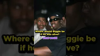 Biggie would've STOPPED rapping if he was still ALIVE!! Was going to start another label!!