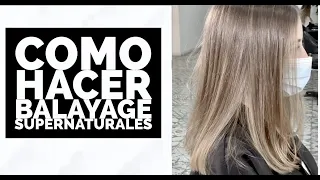 Como hacer Balayage naturales Paso a Paso - Tutorial