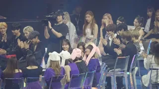 [IZONE (아이즈원) 토끼귀] ITZY(있지),TXT ,AB6IX  Reaction @190801 MGMA [ Fancam/직캠