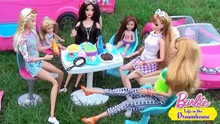 Мультик Барби Зарядка на пикнике в Автодомике Куклы для девочек Dolls ♥ Barbie Original Toys