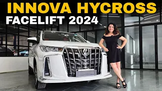 Innova Hycross got a Facelift 2024 😍