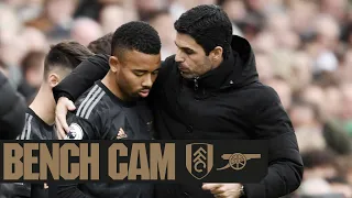BENCH CAM | Fulham vs Arsenal (0-3) | All the reactions to our commanding victory at Craven Cottage!