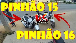 FAZER  PINHÃO 16 vs FAZER  PINHÃO 15 QUEM LEVA ?