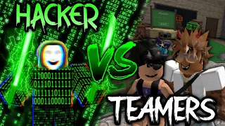 [MM2] Hacker Vs Teamers #42...(Murder Mystery 2) | Roblox