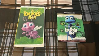 A Bug's Life (1998) VHS / 4K Ultra HD Comparison