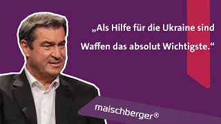 "AKW-Laufzeiten müssen verlängert werden" - Markus Söder im Interview | maischberger