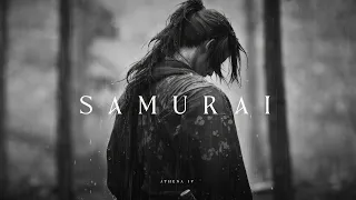 Samurai - Japanese Flute Music with Rain for Relaxation and Positive Energy