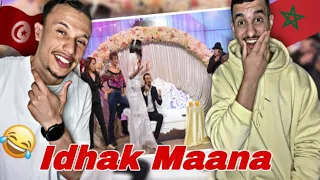 Idhaak Maana : 🇲🇦🇹🇳 وقت لي صحباتك القدام يصدمو عليك نهار عرسك 😂😂😂