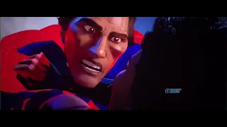 spider-man across the spider verse miles vs Miguel full fight scene