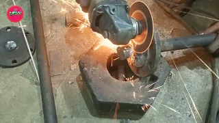 Broken Rear Wheel Axle Repairing With Amazing Technique/Restoration Rear Wheel Axle/Broken Axle