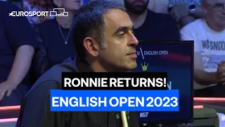 🚀 The Rocket Returns! | Ronnie O'Sullivan vs Andrew Pagett | 2023 English Snooker Open Highlights