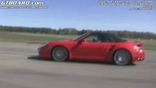 1080p: Porsche 911 Turbo Convertible (997 Mk I) Tiptronic vs Jaguar XKR Coupe 5,0