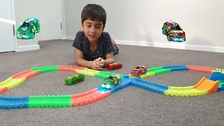 Magic tracks - Magic tracks - Turbo rc racing review! As seen on TV! Kids car toys review by Aarav