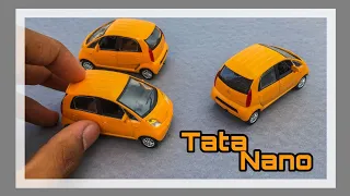 Unboxing Mini Realistic Tata Nano 1/43 Scale | Official Merchandise | Norev | RPM Redlines